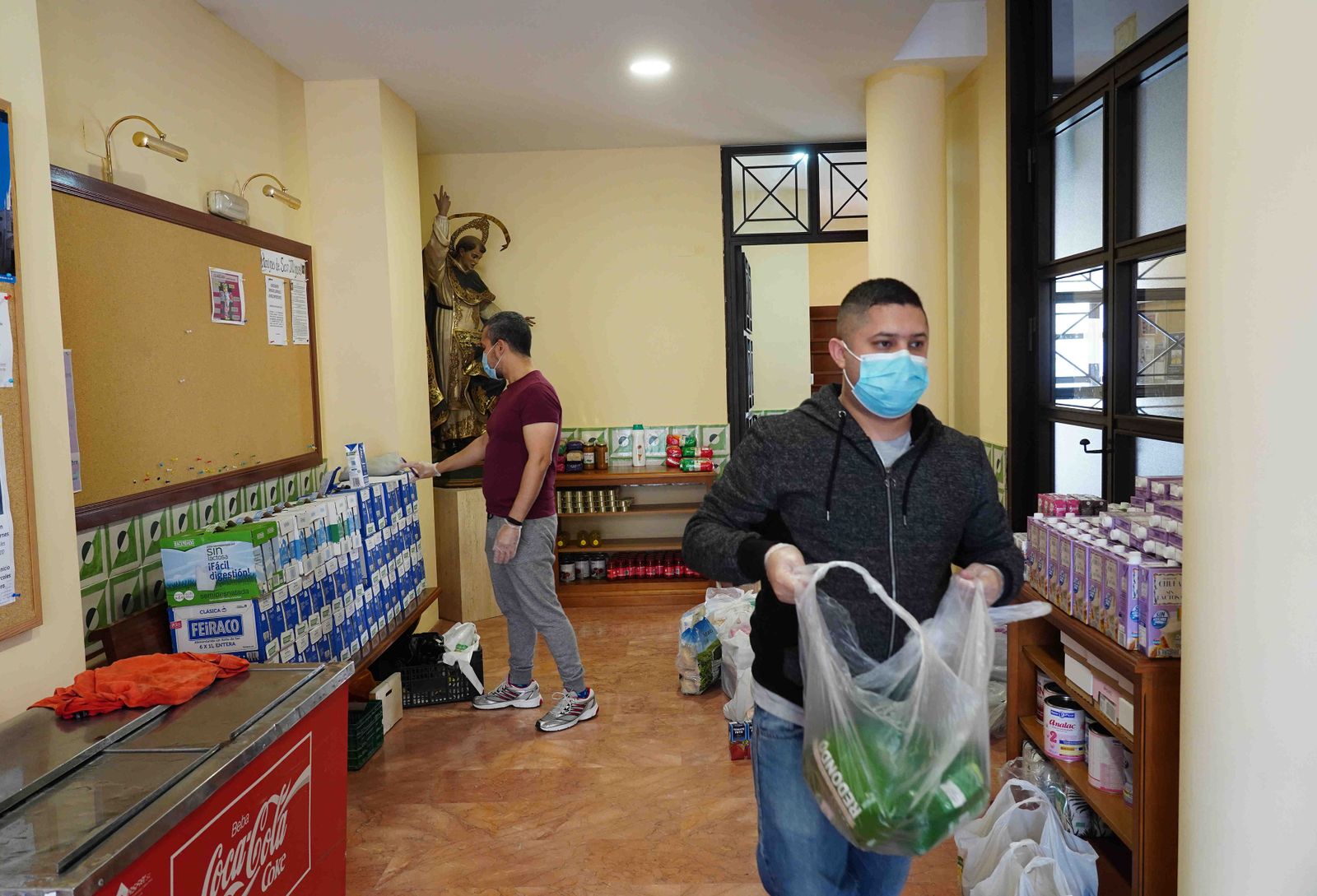 Reparto de alimentos