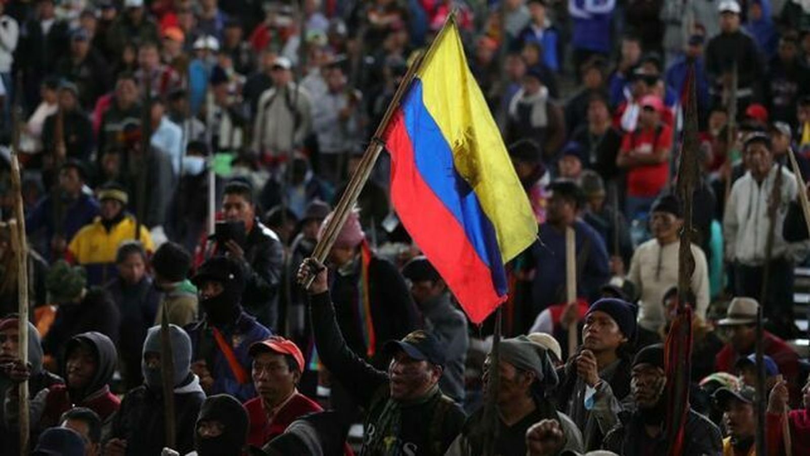 Manifestación en Quito