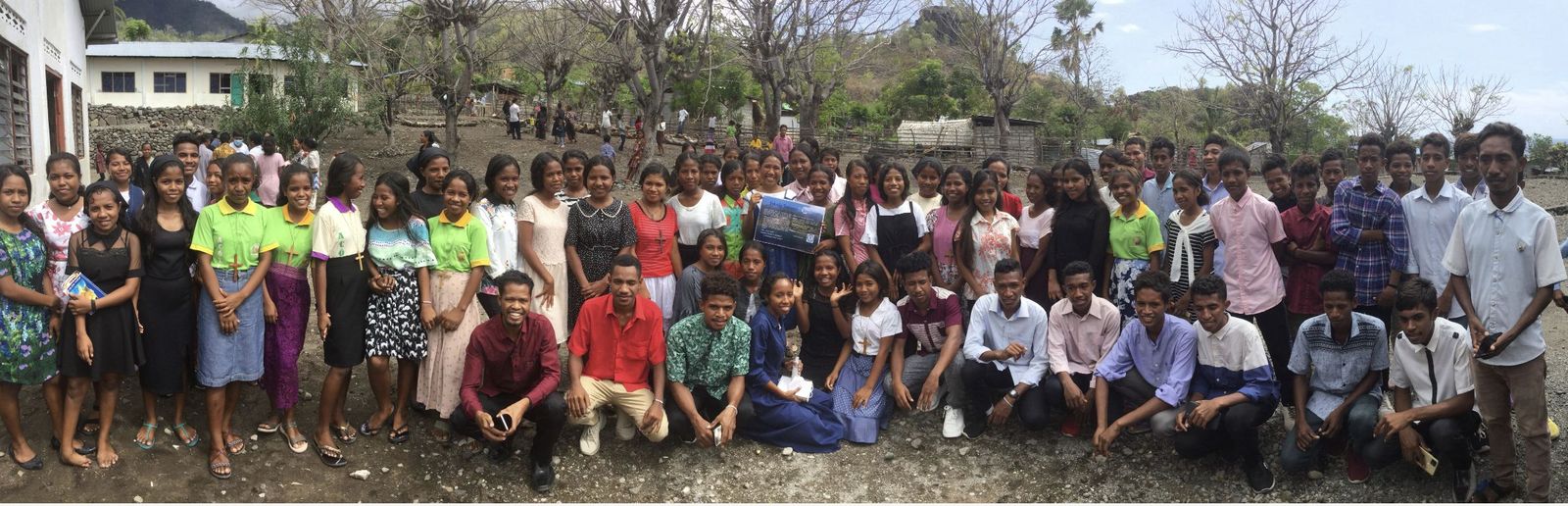 Jóvenes en Timor Oriental