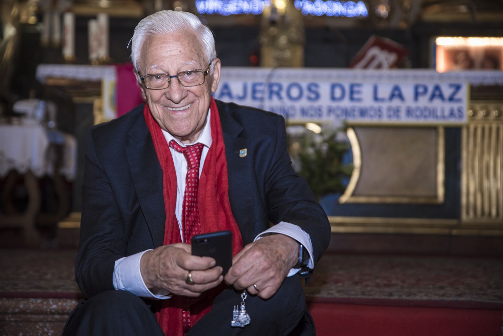 El padre Ángel, en San Antón