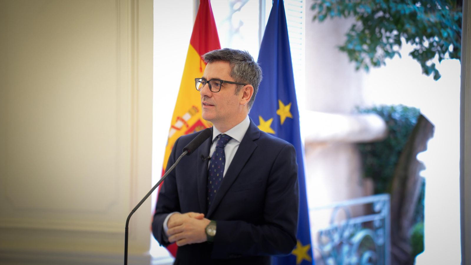 Félix Bolaños, hoy