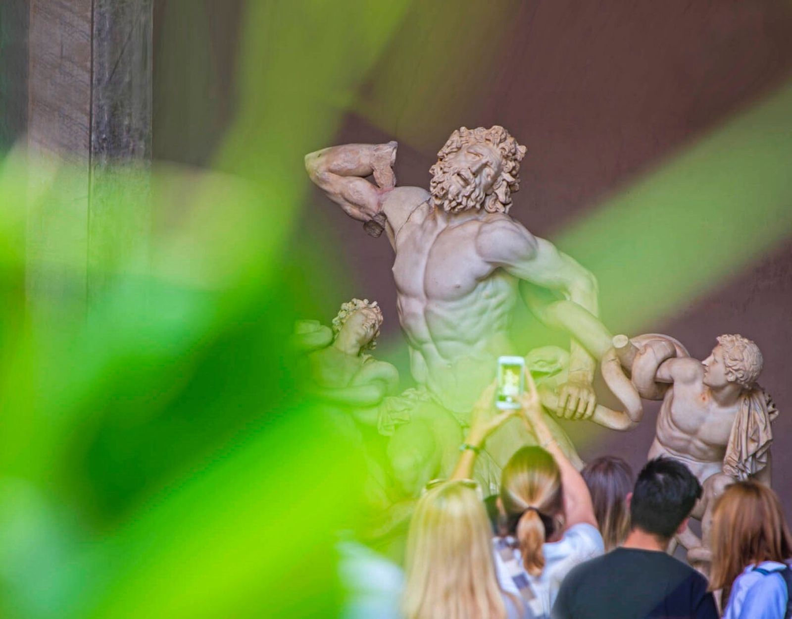 Laocoonte y sus hijos. Museo Vaticano