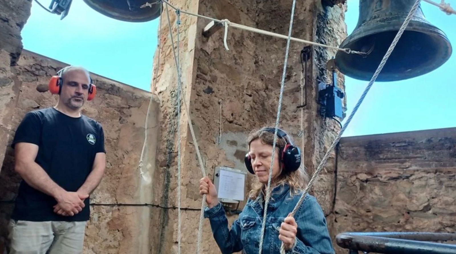 Xavier Pallas director de l'Escola de Campaners de la Vall dEn Bas