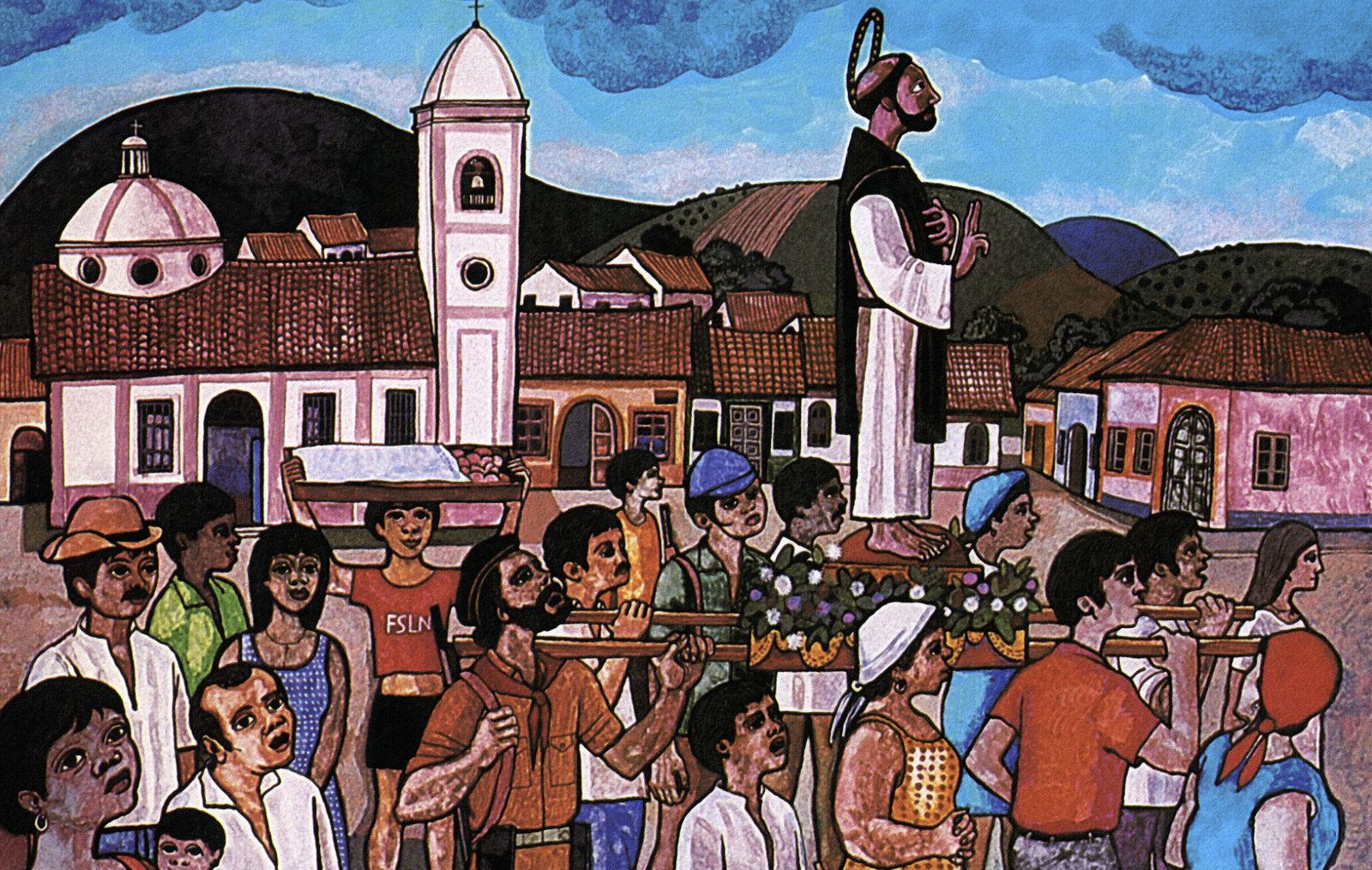 Santo en Nicaragua