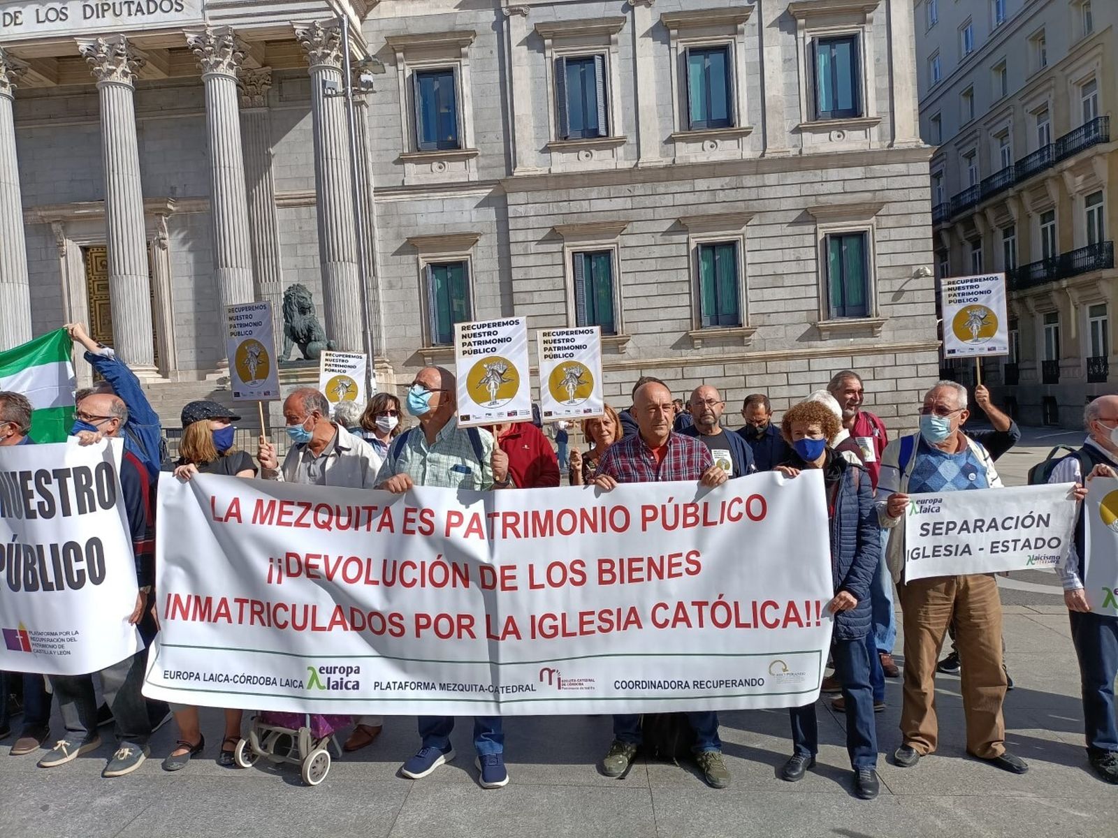 Recuperando, a las puertas del Congreso