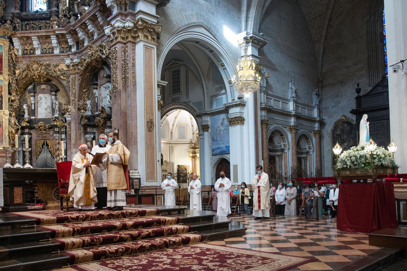 Cardenal Cañizares en la eucaristía de acción de gracias a Nuestra Señora de Lourdes