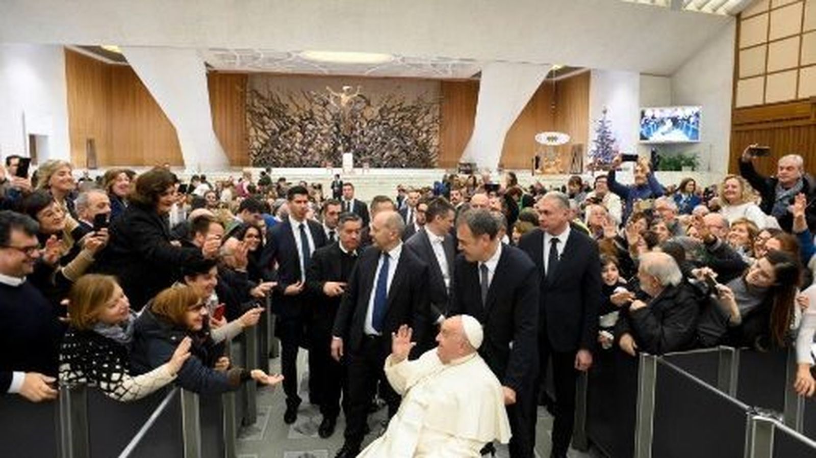 Audiencia con profesores y alumnos de centros católicos