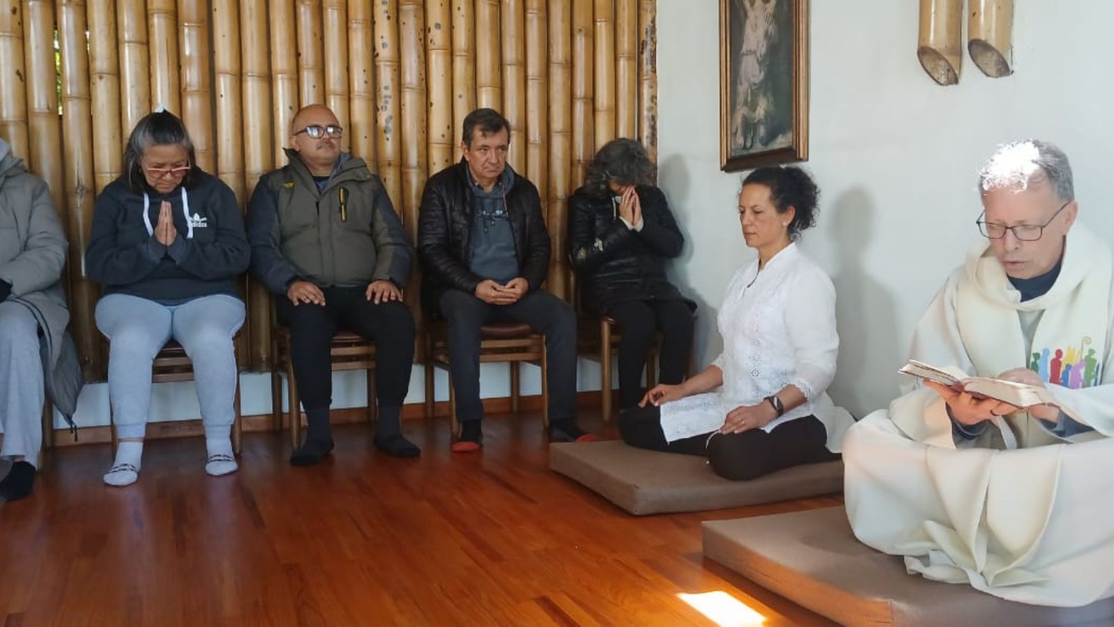 Sandra Lucía en Liturgia de Monjes Urbanos