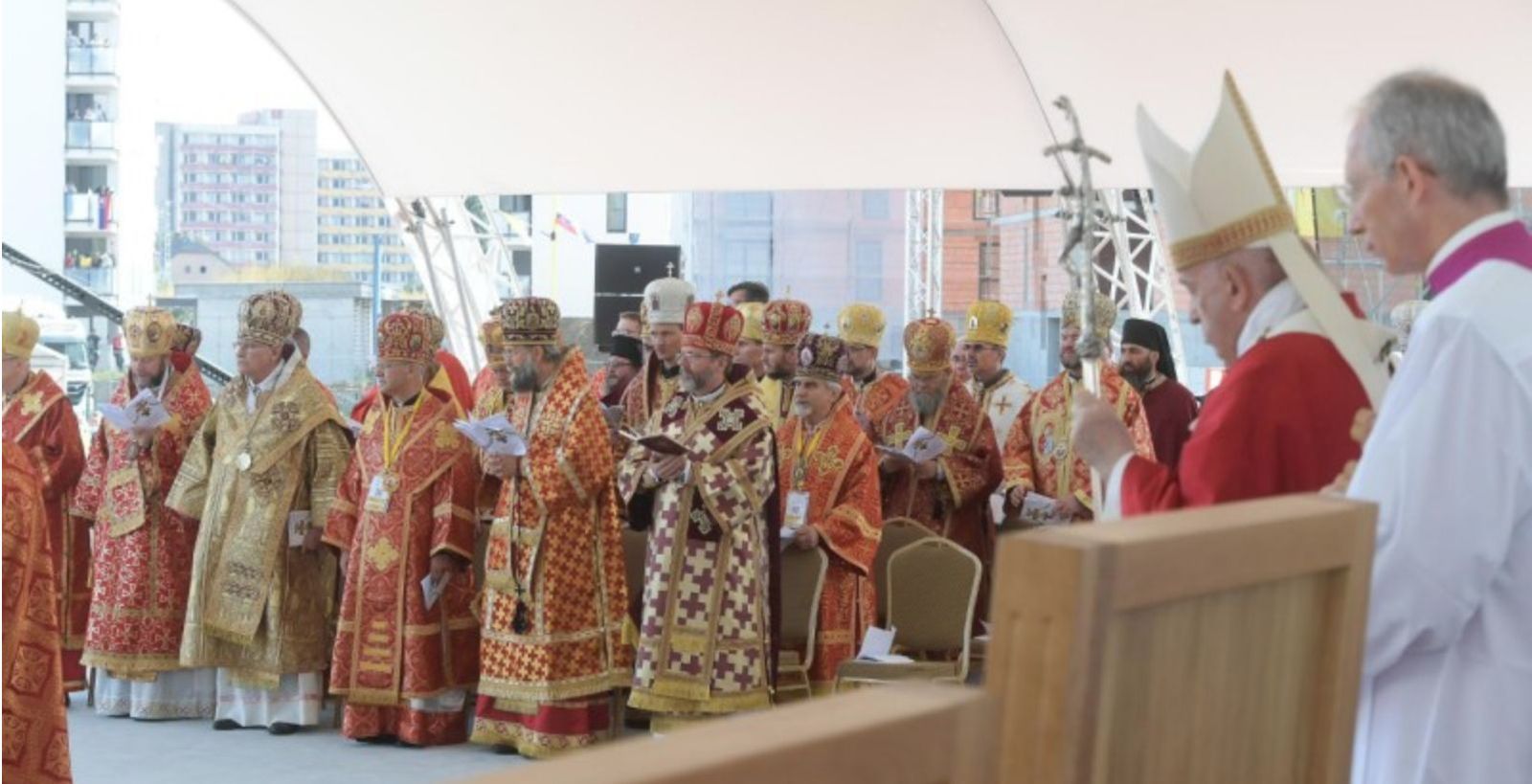 Misa del Papa en Eslovaquia