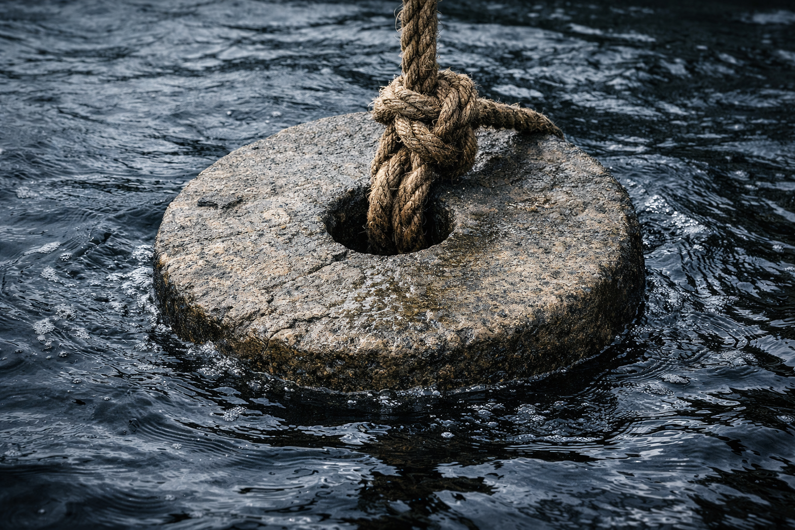 ... más le valdría que le colgaran al cuello una piedra de molino y lo arrojaran al mar...