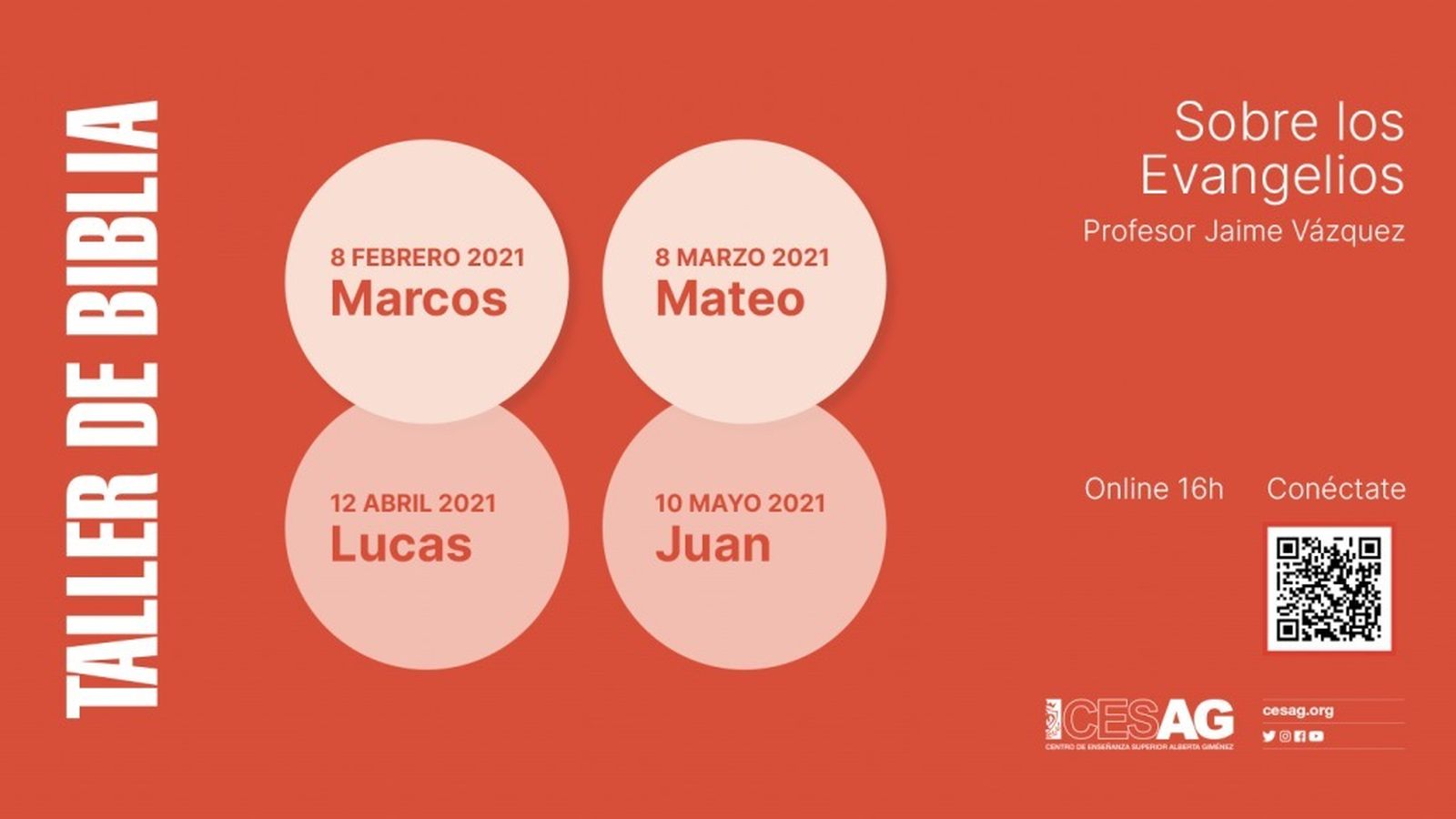 "El evangelio de Marcos". Taller de Biblia onLine