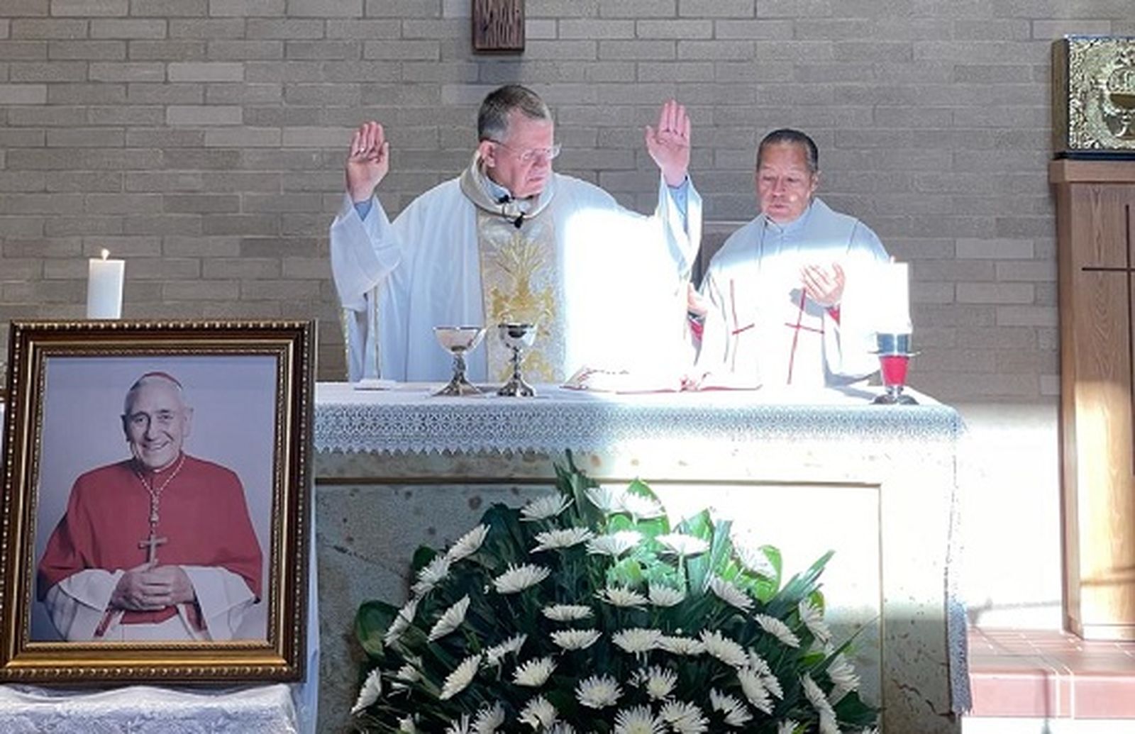 Entronización imagen del Card. Pironio