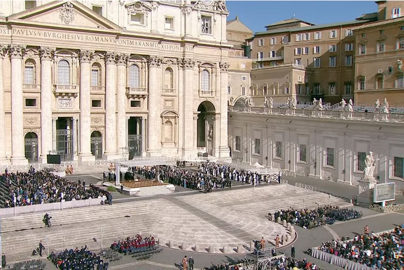 Audiencia del Papa en la plaza de San Pedro