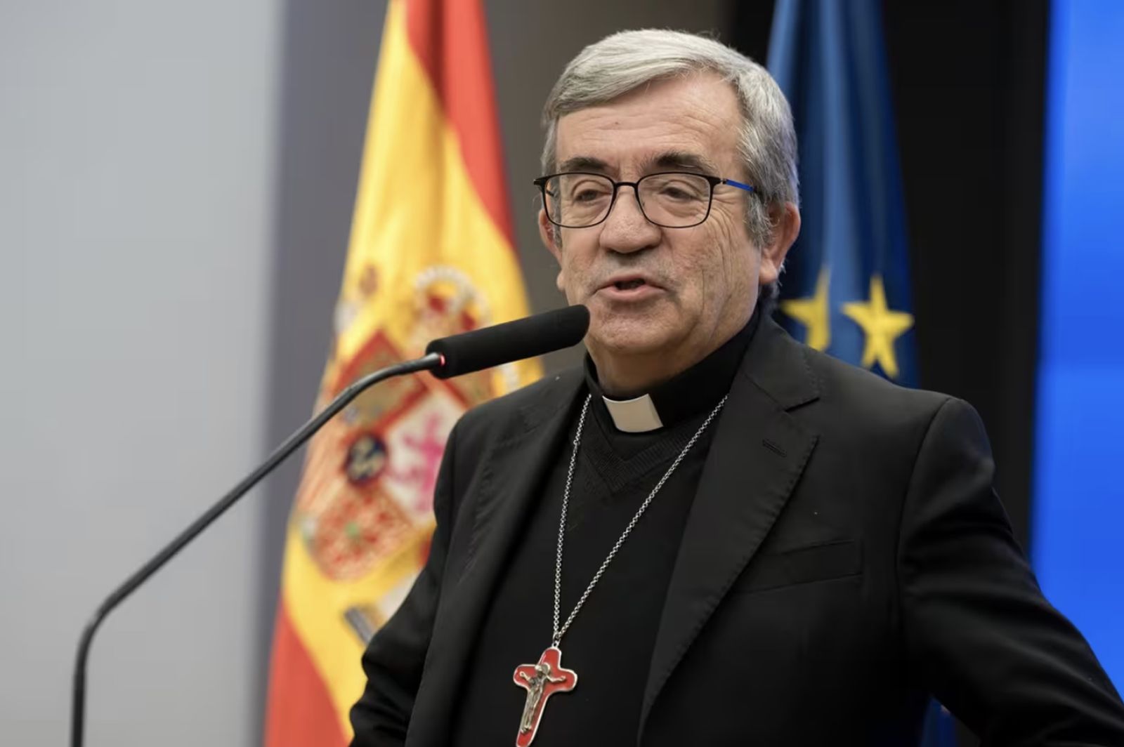 El presidente de la Confederación Episcopal Española, Luis Argüello