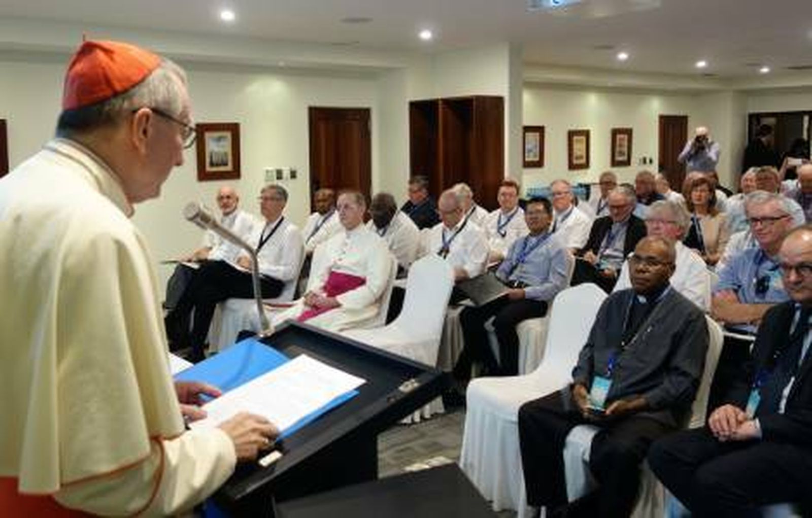 Parolin, en Oceanía