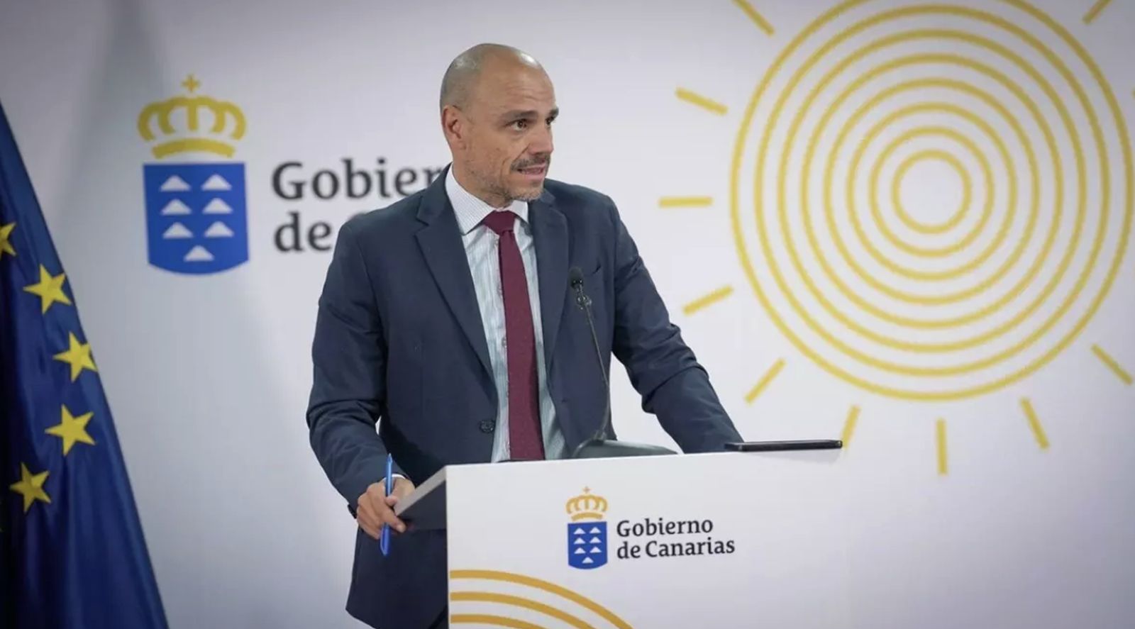 El portavoz del Gobierno de Canarias