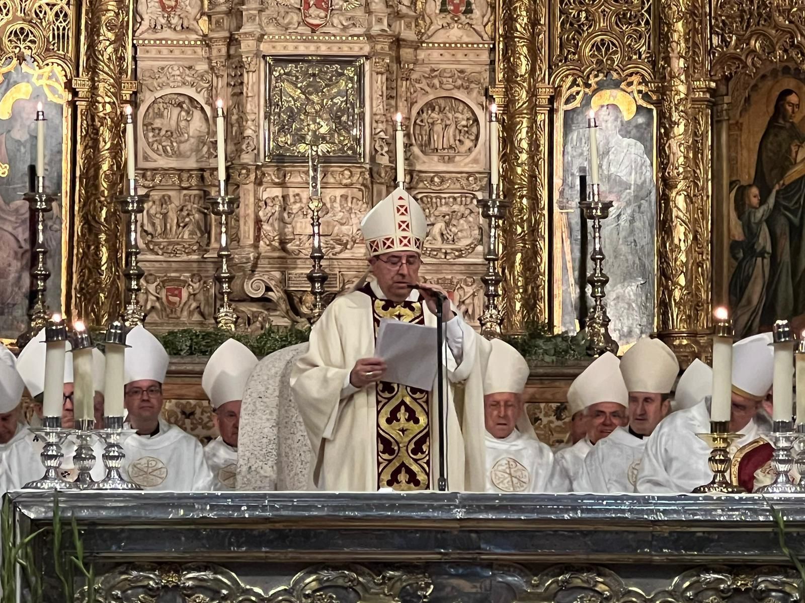 Primeras palabras de Jesús Rico como obispo de Ávila