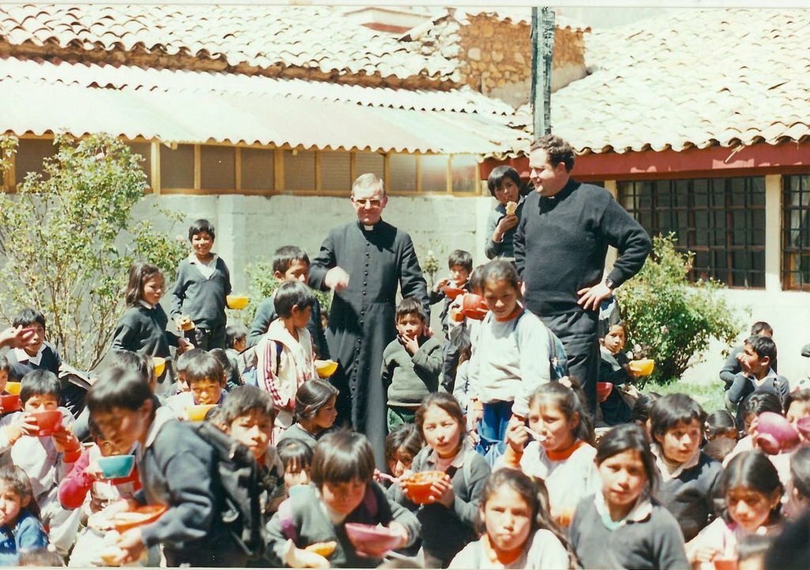 Méndez, de joven en Perú