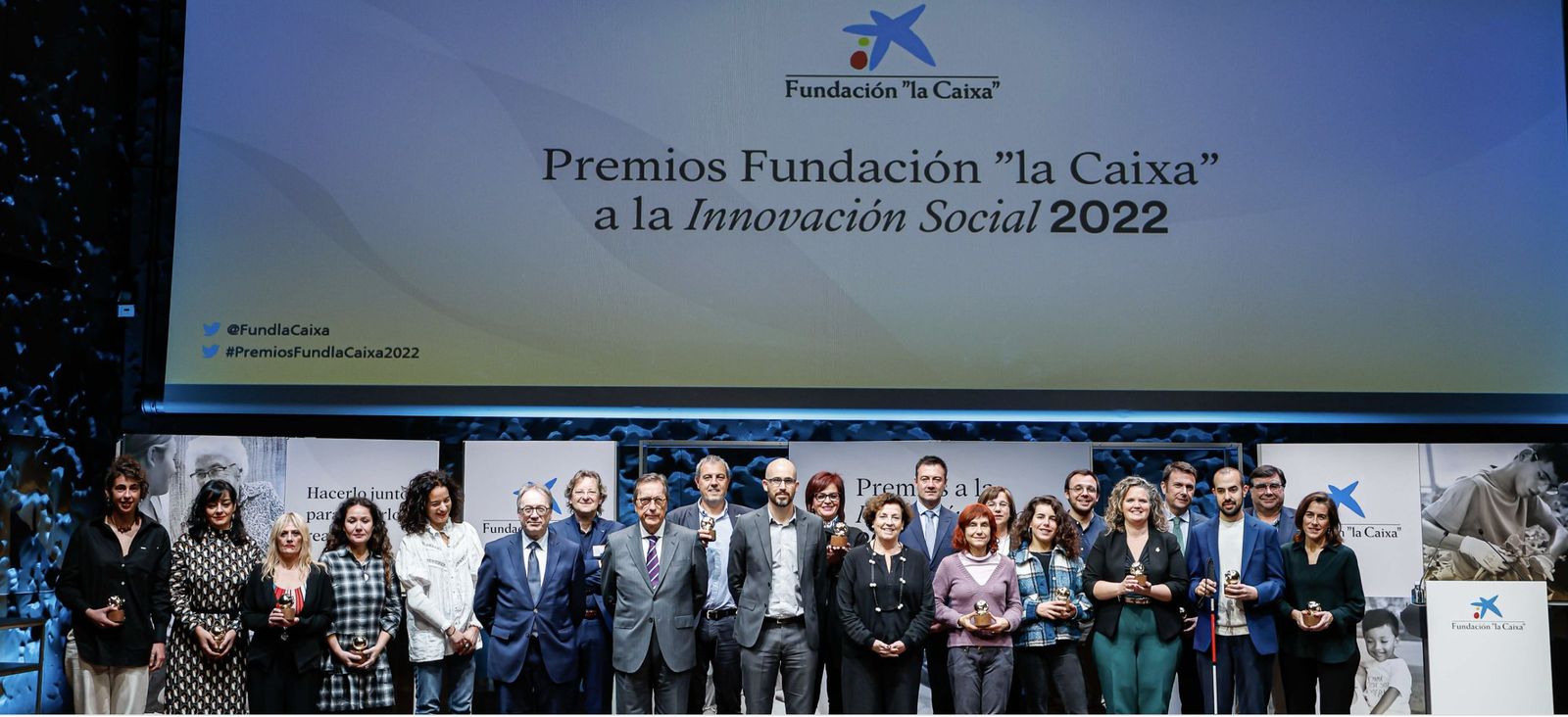 Los ganadores de los Premios Fundación ”la Caixa” a la Innovación Social han recogido sus galardones en una ceremonia en CaixaForum Madrid