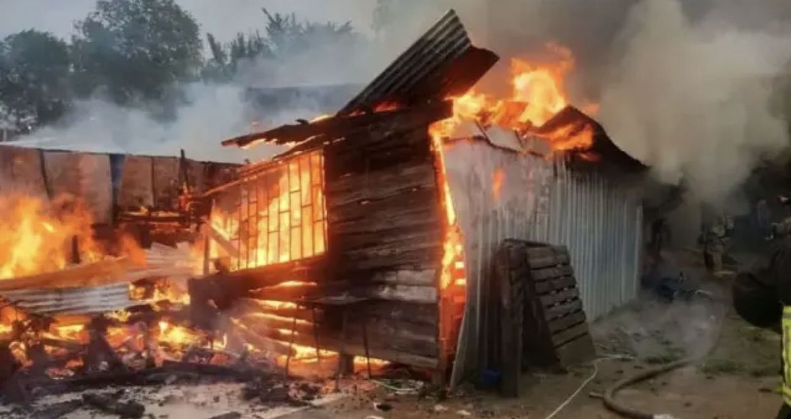 Incendio en Cerro Coronel