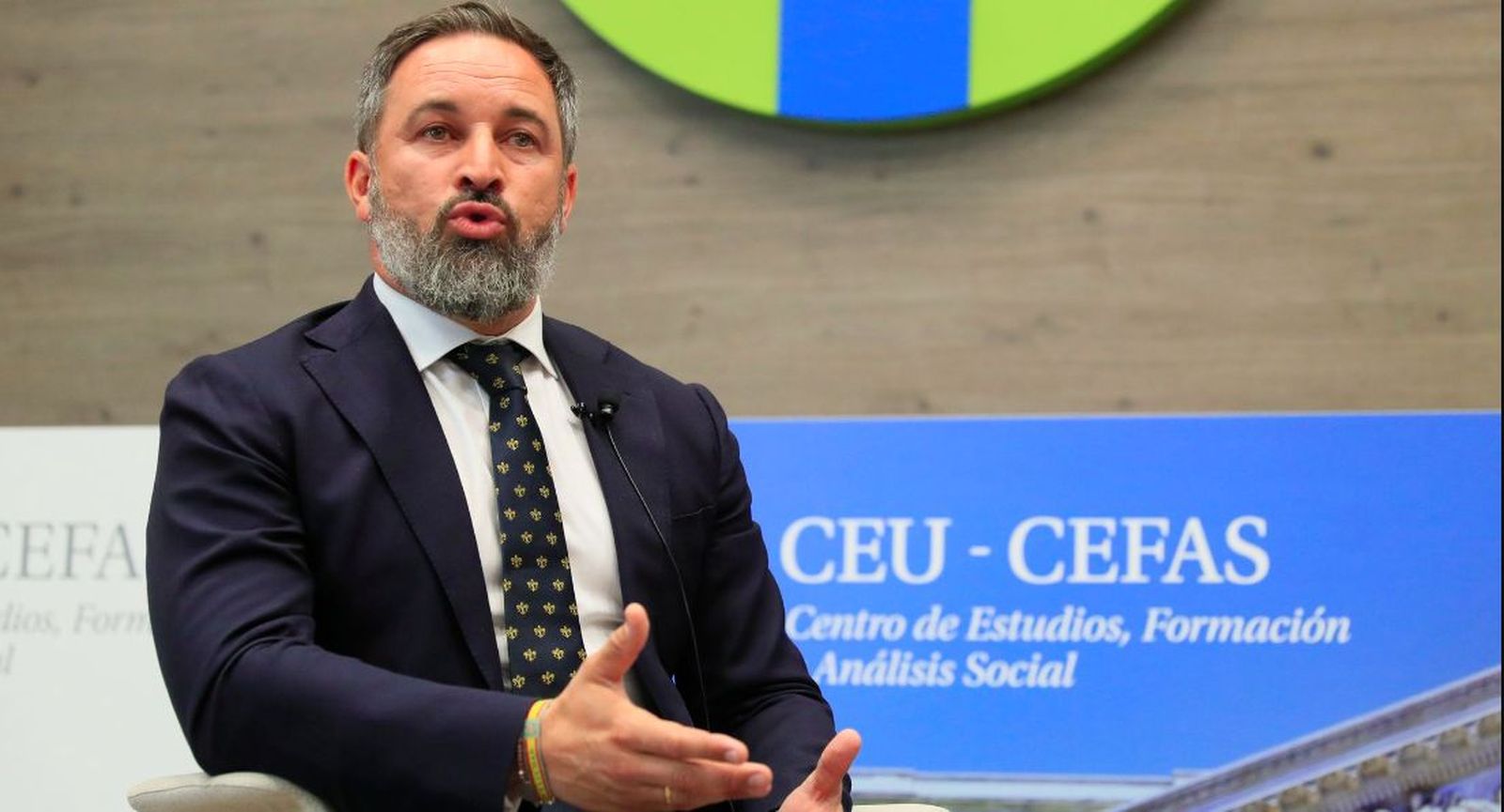 Santiago Abascal, líder de Vox