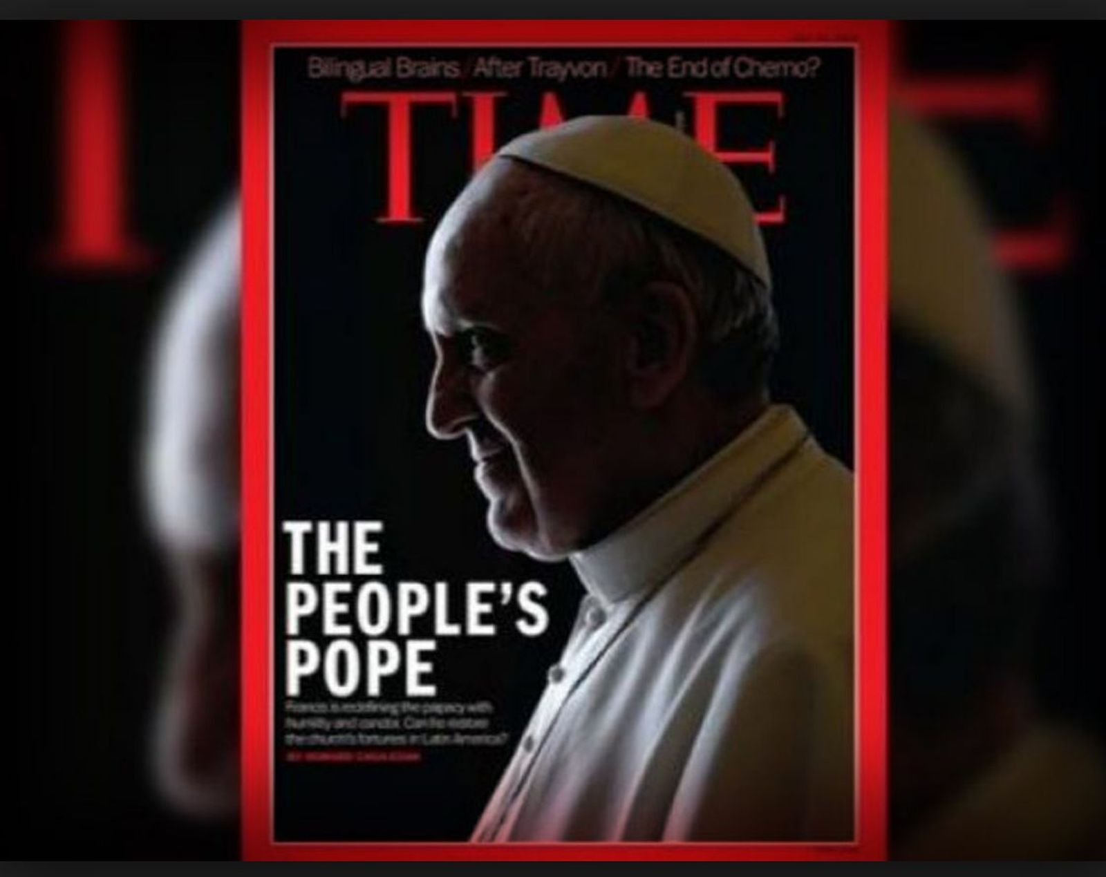 El Papa en la portada de Time