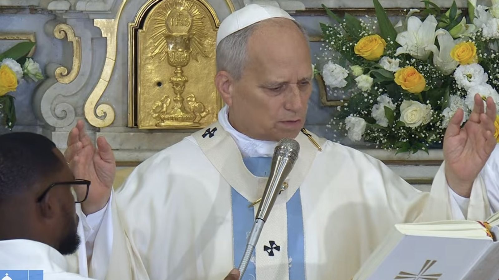 Misa de la Asunción en Castel Gandolfo