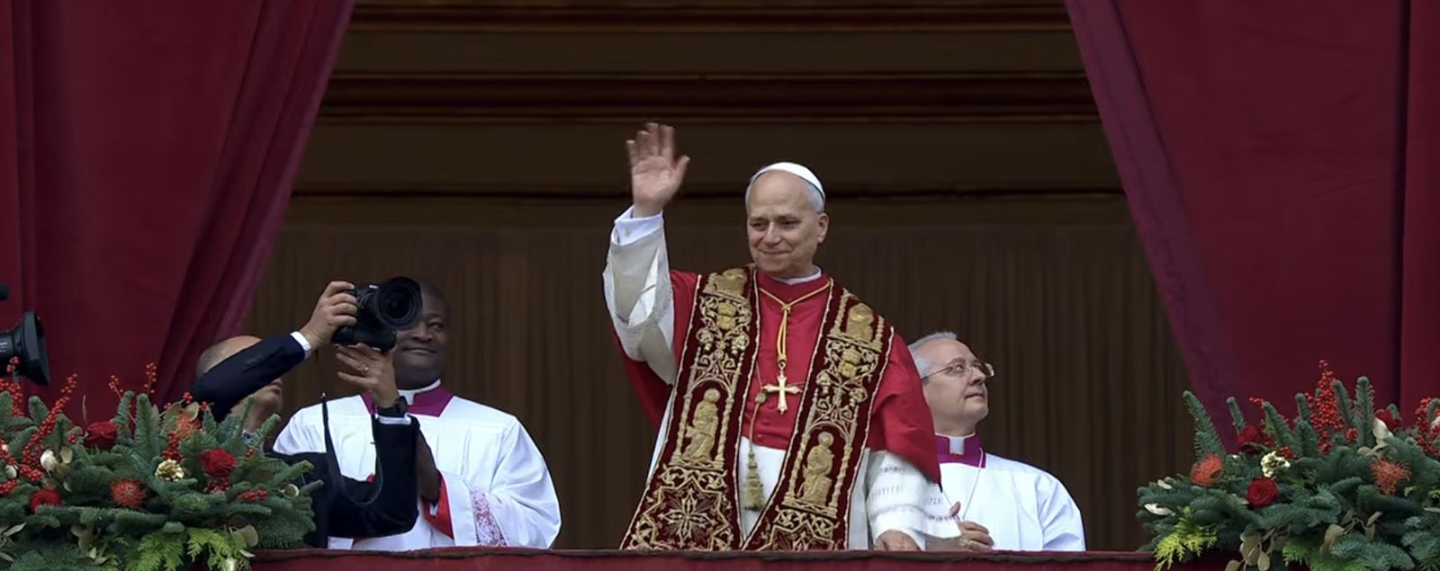 León XIV, tras la bendición Urbi et Orbi