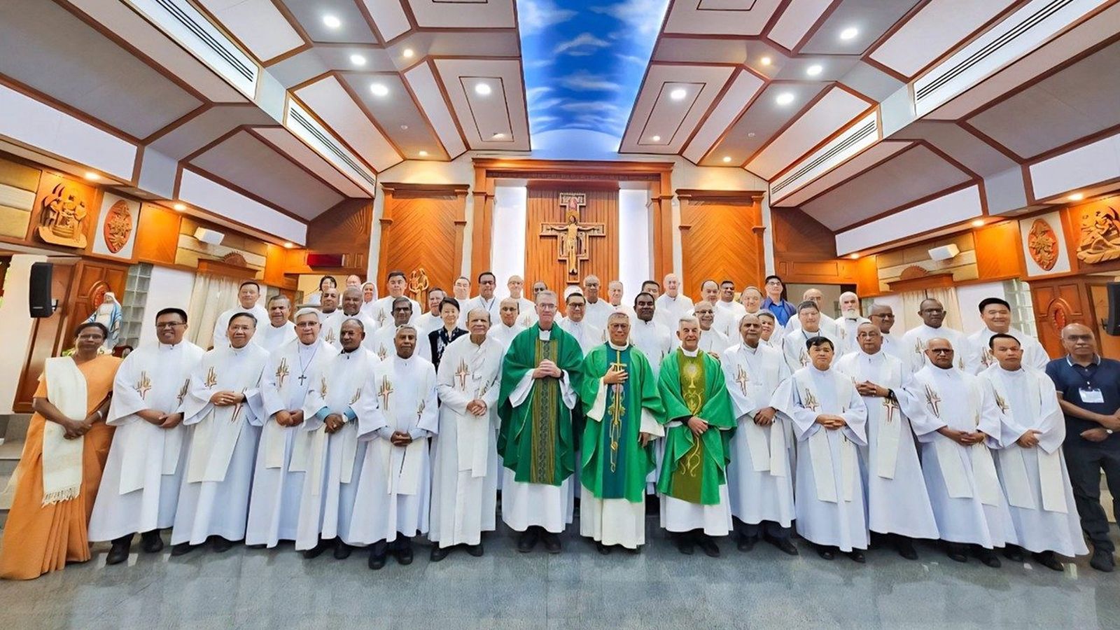 Representantes de la Federación de Conferencias Episcopales de Asia, en su reunión de 2025