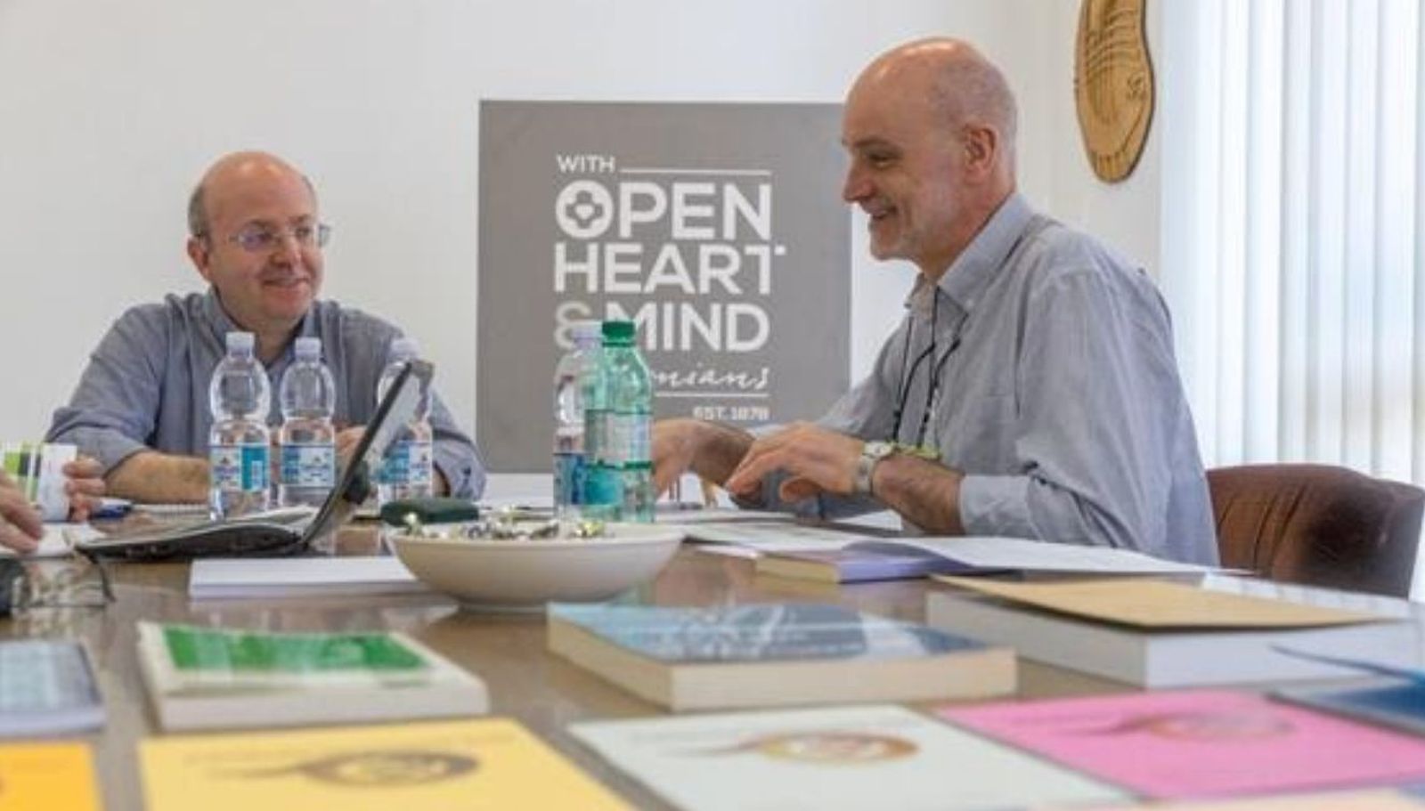 El Padre Arnáiz y otro hermano