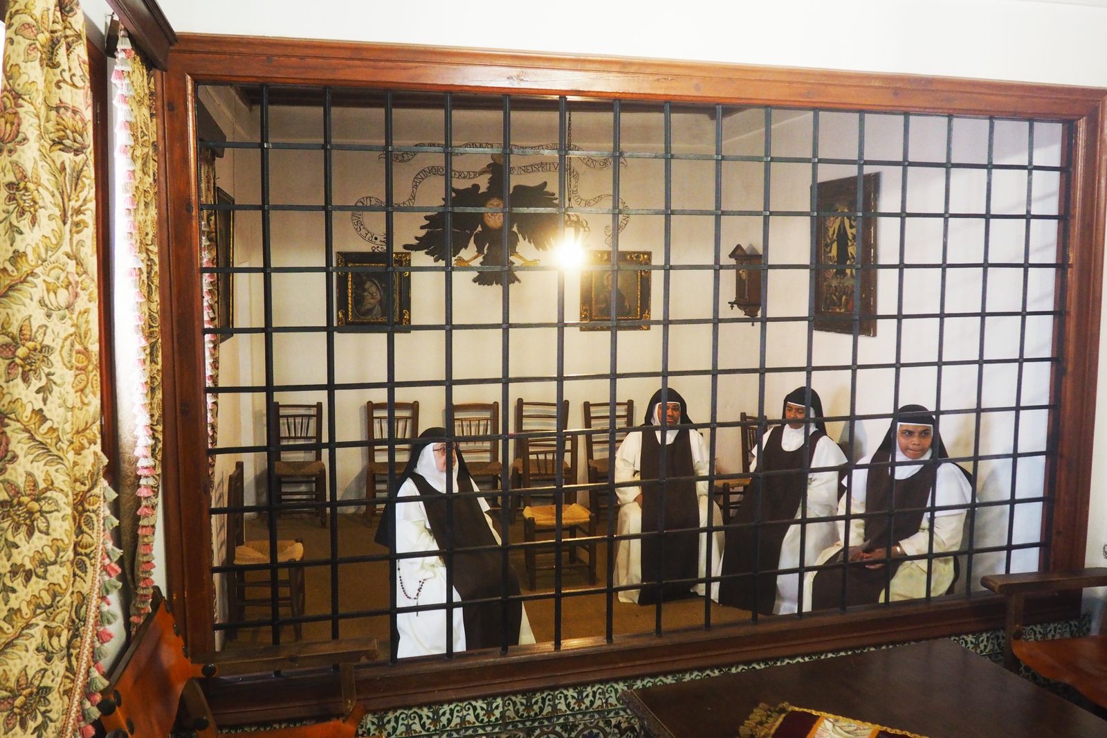 La sala de visitas de las jerónimas de Toledo