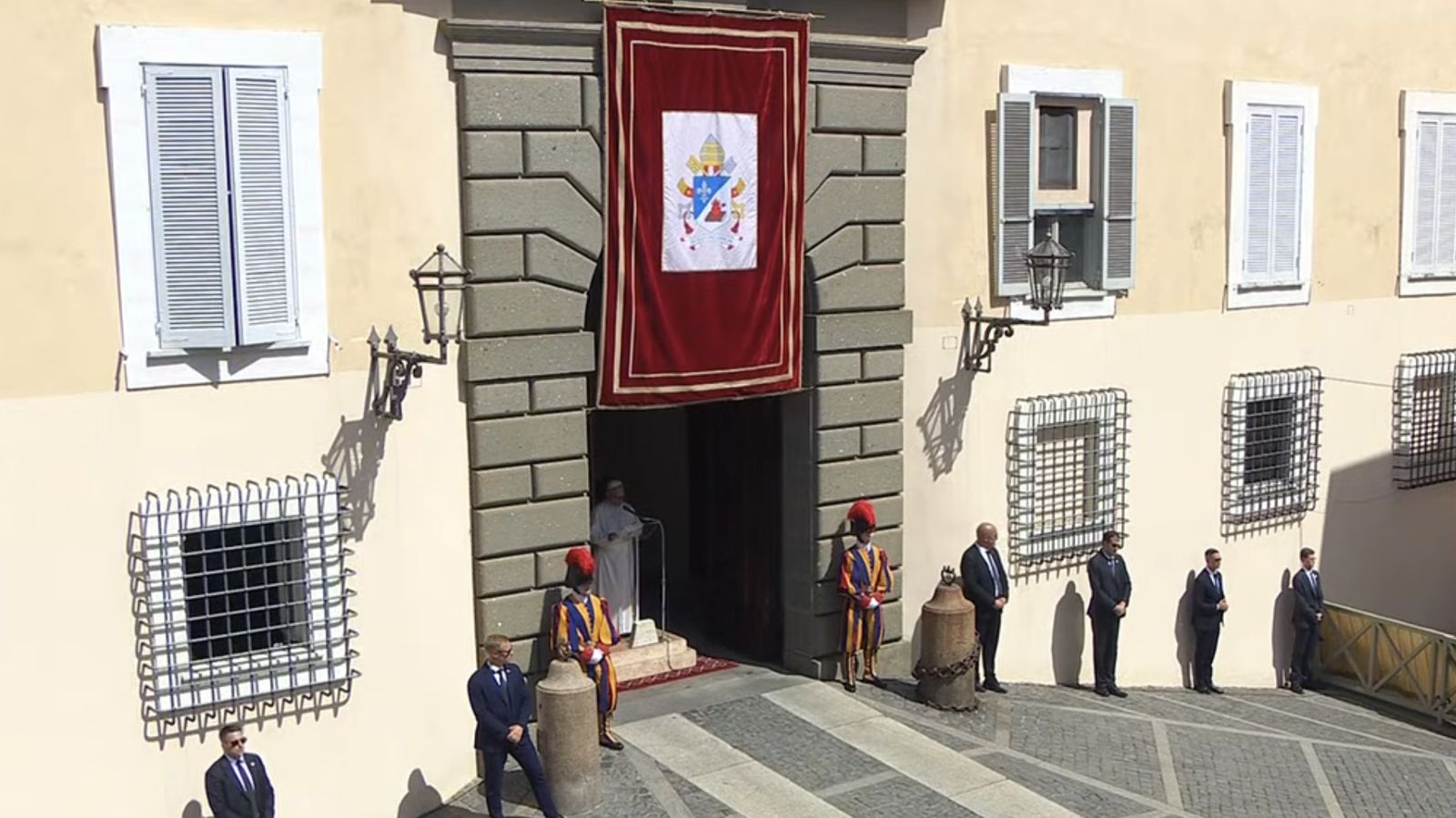 El Papa en Castel Gandolfo