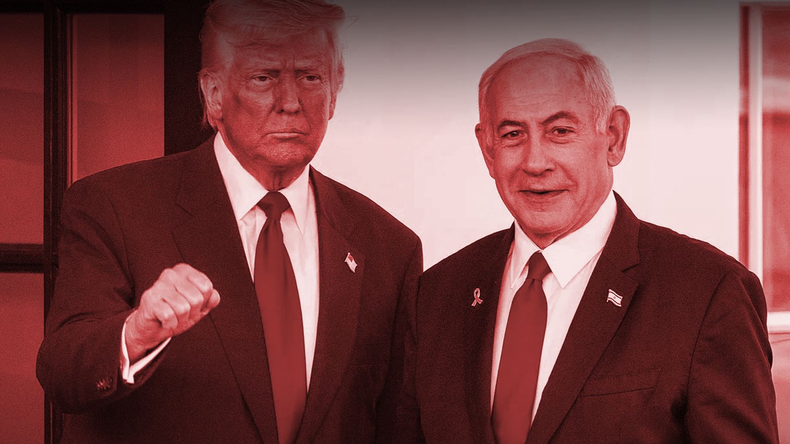 Donald Trump y Benajamin Netanyahu
