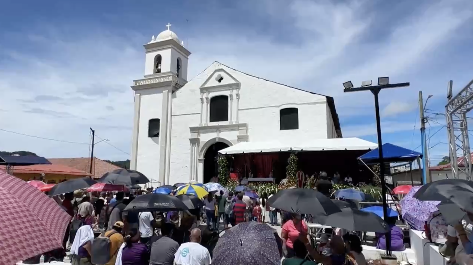 Peregrinación del Cristo Negro en Portobelo, Panamá