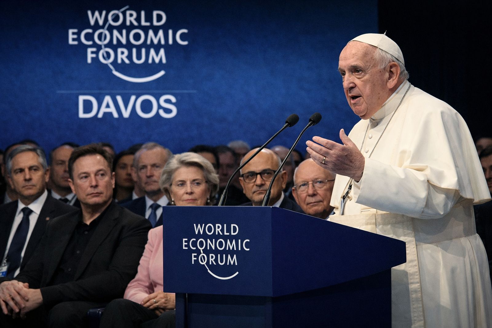 El pensamiento del Papa Francisco ante Davos y la Tecnocracia global