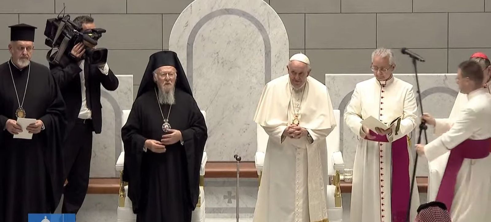 El Papa y Bartolomé