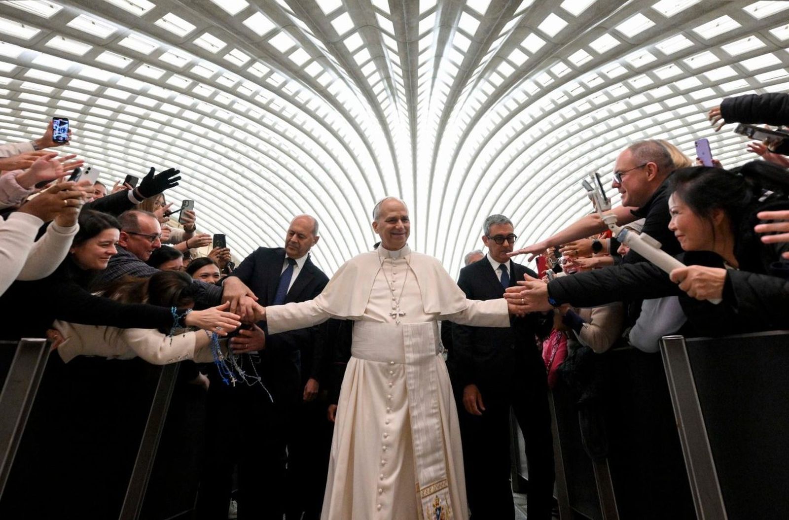 León XIV en la Audiencia General del 7 de enero de 2026