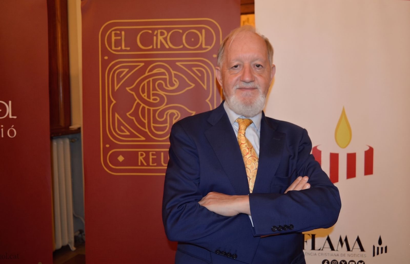 Josep Maria Tarragona, en la cuna de Gaudí.