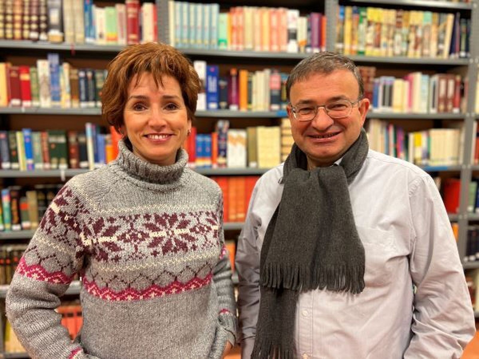 Estrella Moreno y Carlos García de Andoin