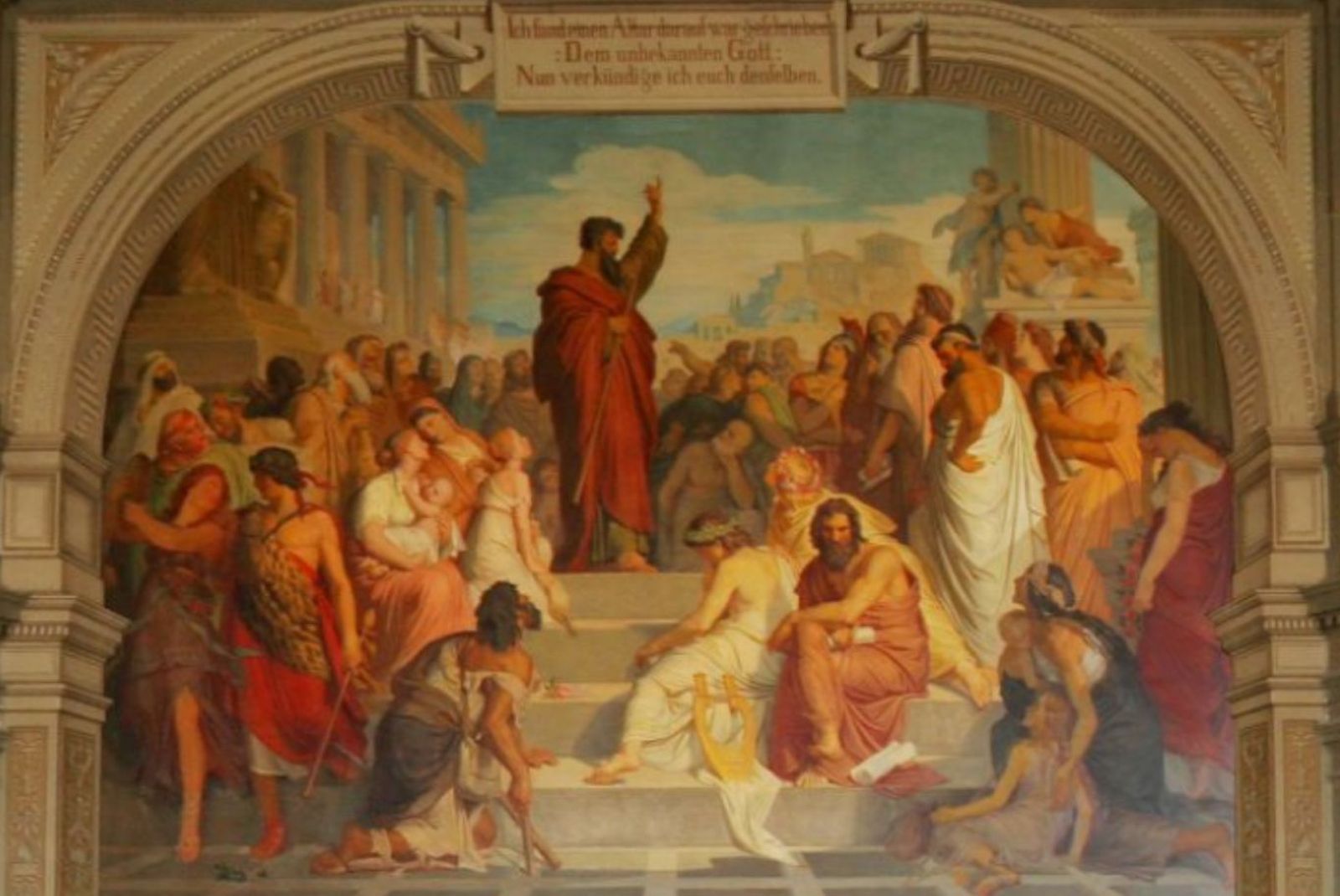 Pablo en el Areópago