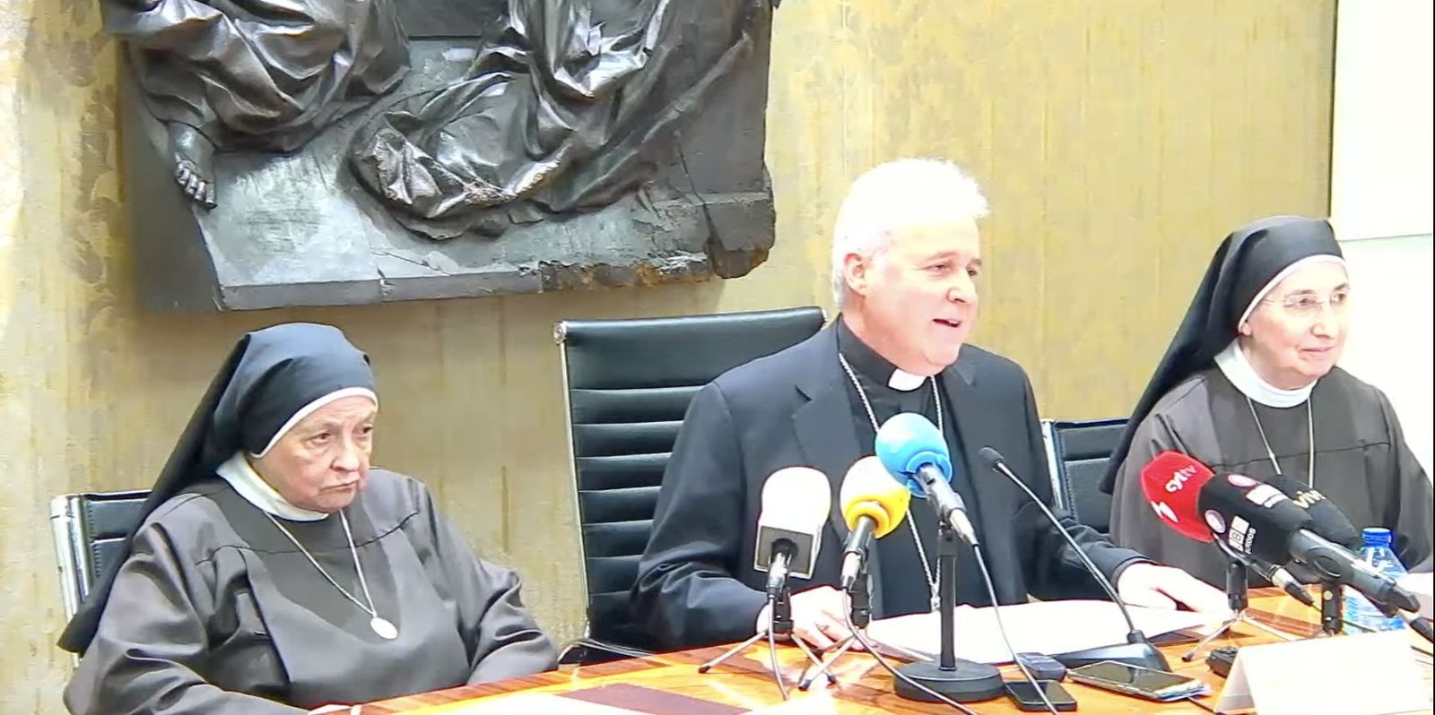 Iceta, con las clarisas