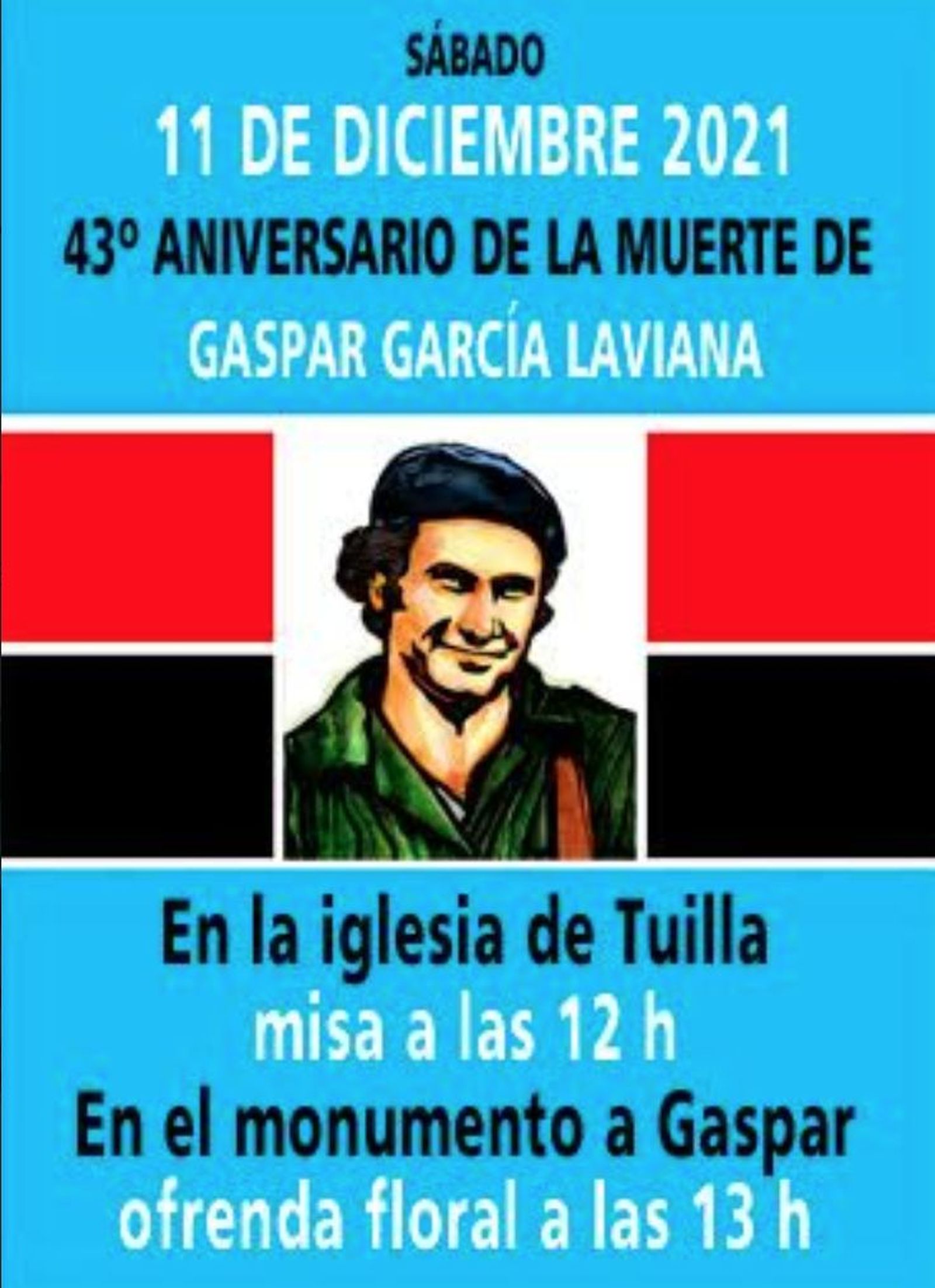 Aniversario de Gaspar García Laviana