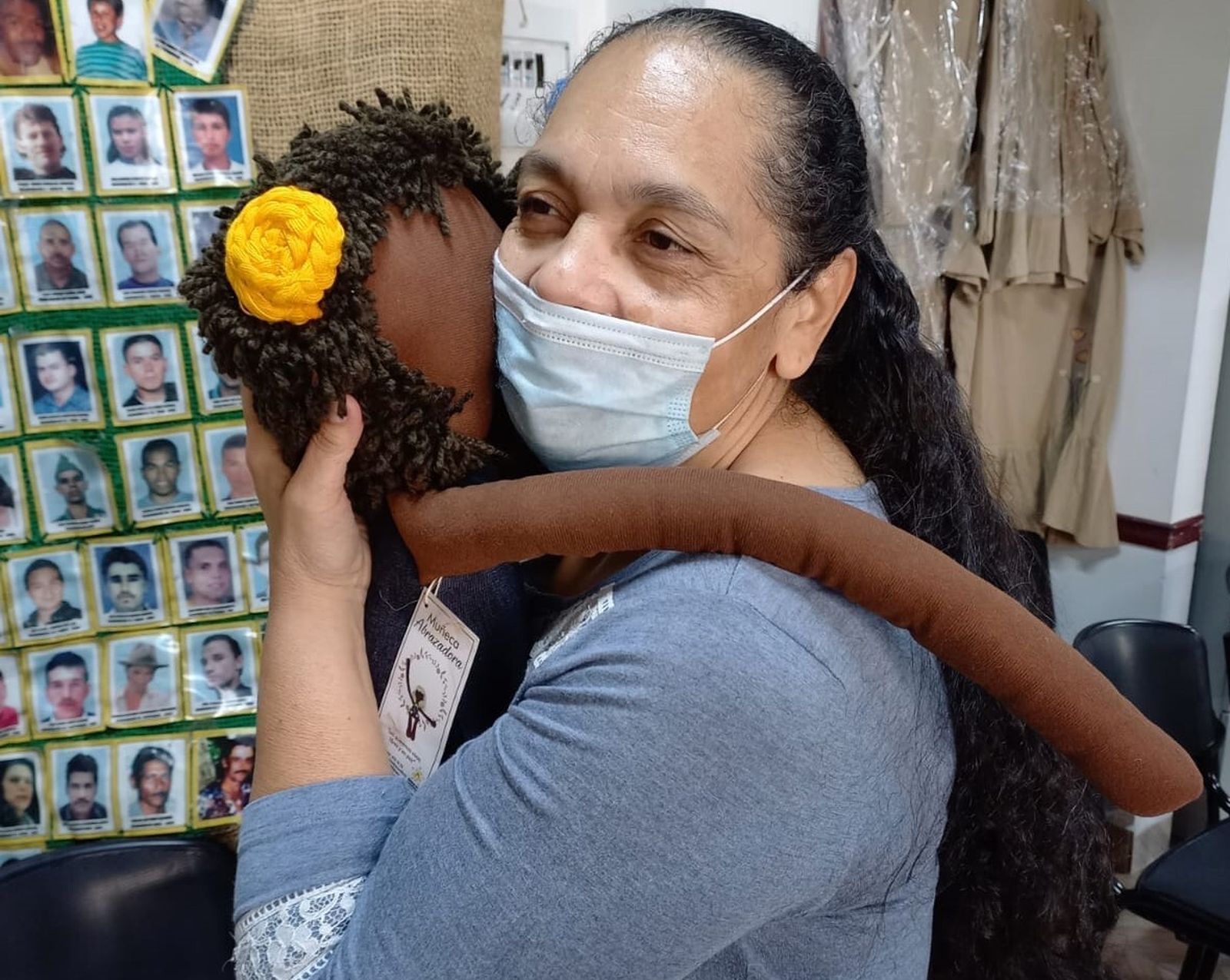 una de las madres de la Candelaria