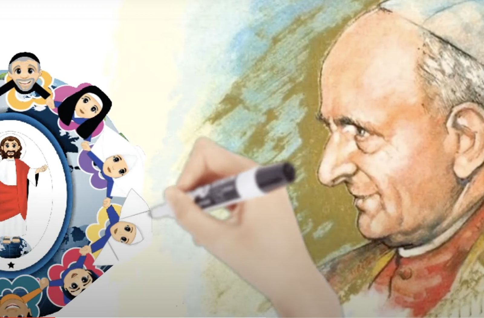 Imagen de la presentación de la fase continental europea del Sínodo