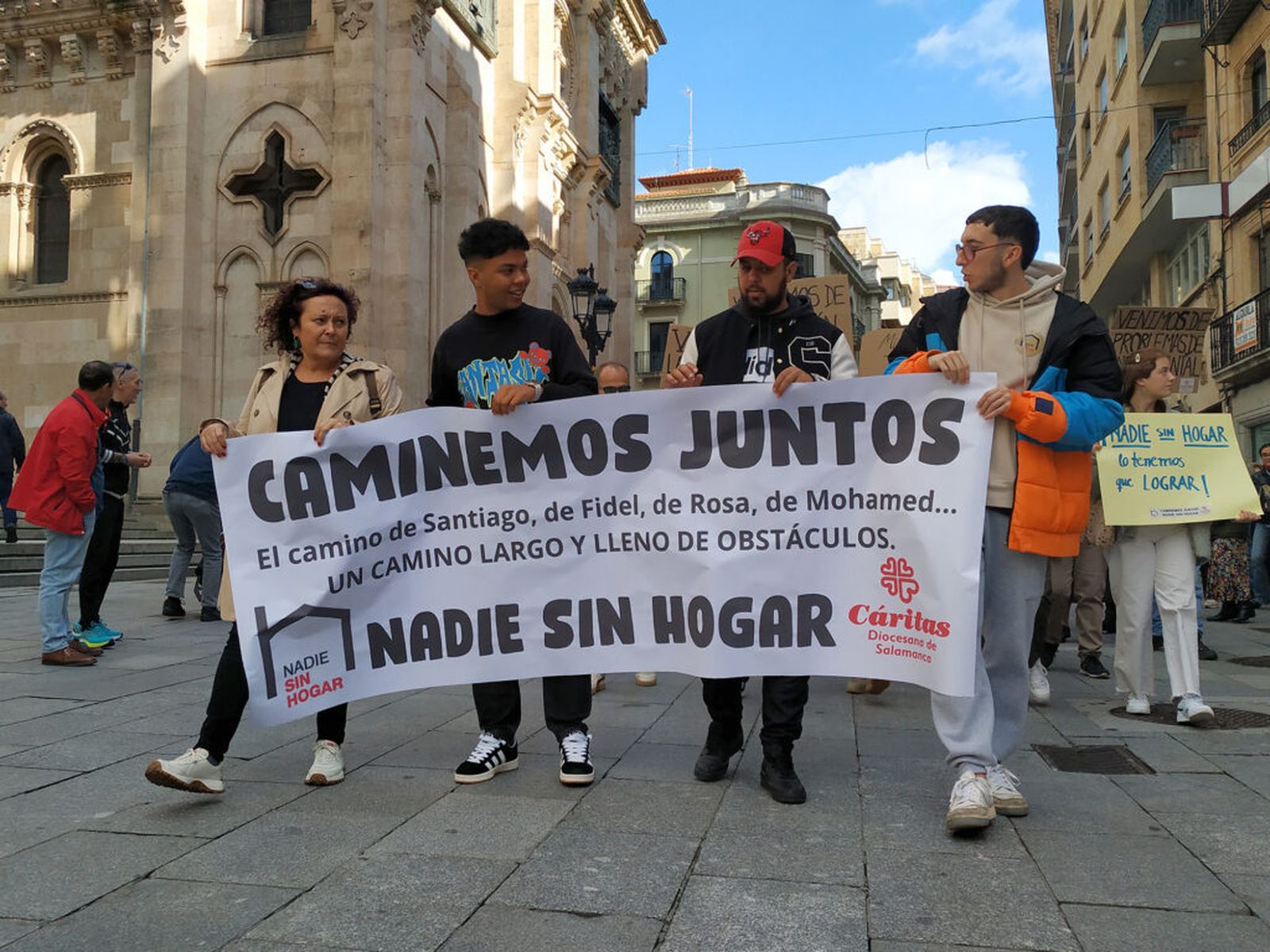 caritas por nadie sin hogar