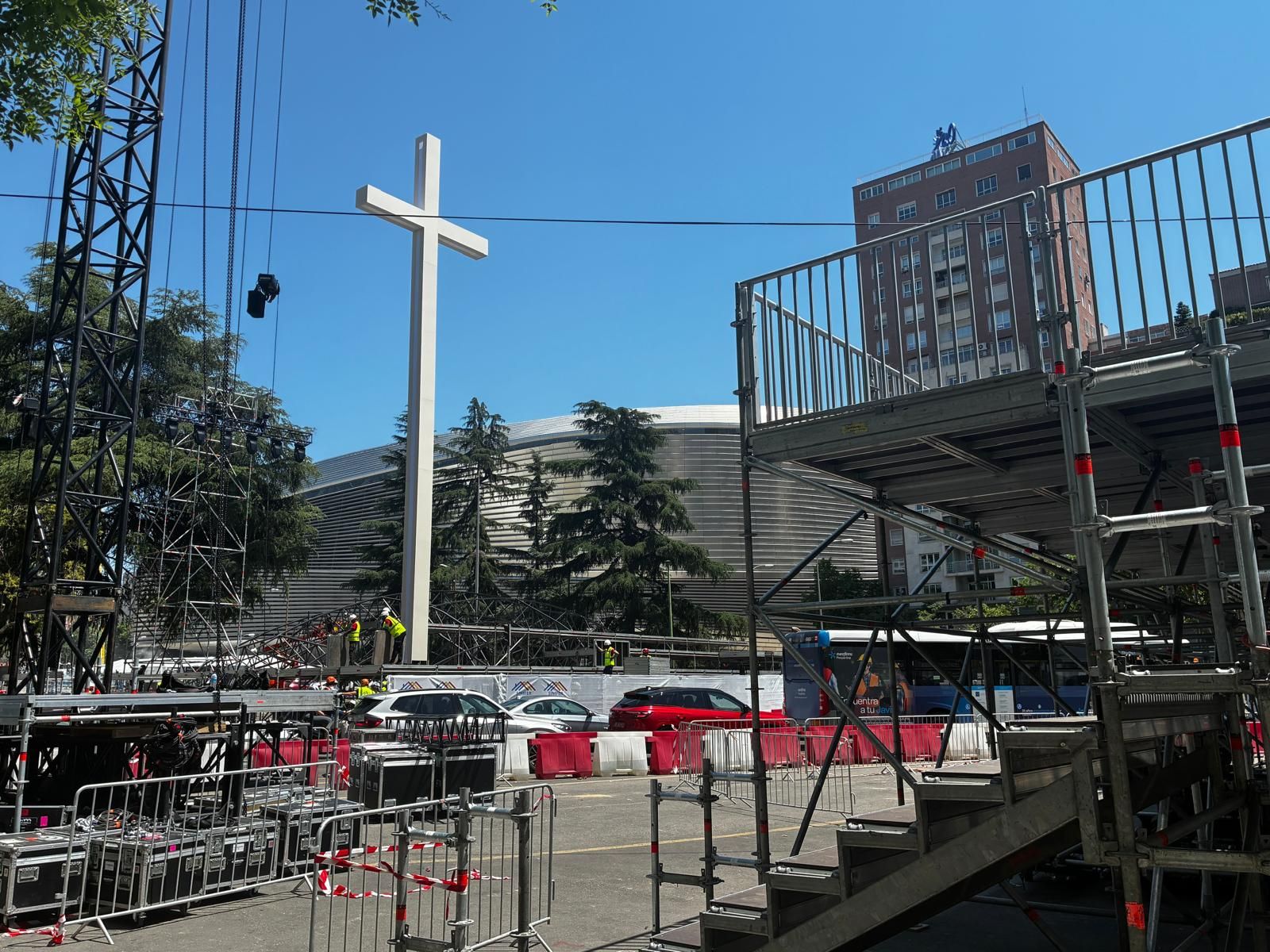 La cruz de la plaza de Lima