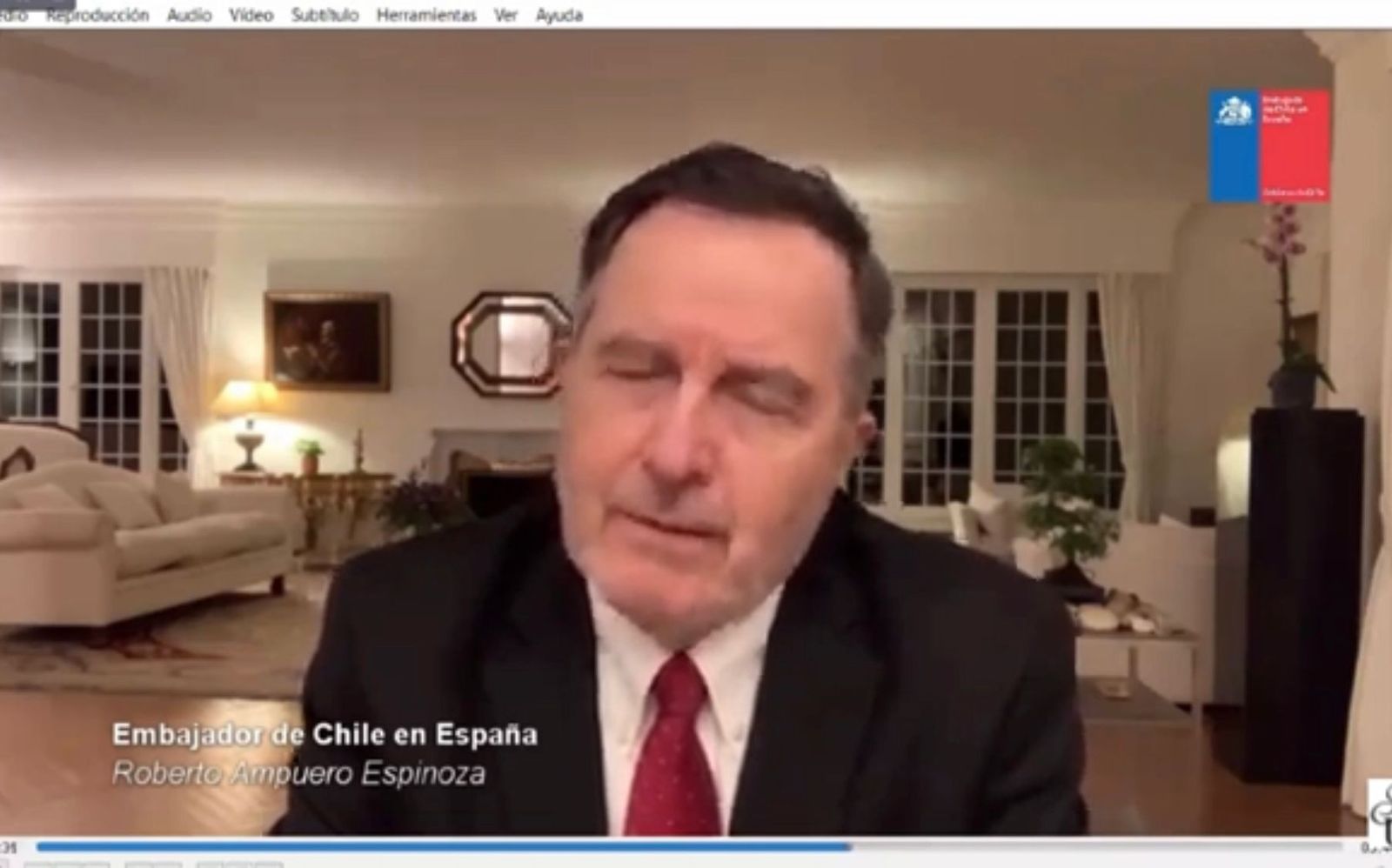 El embajador de Chile