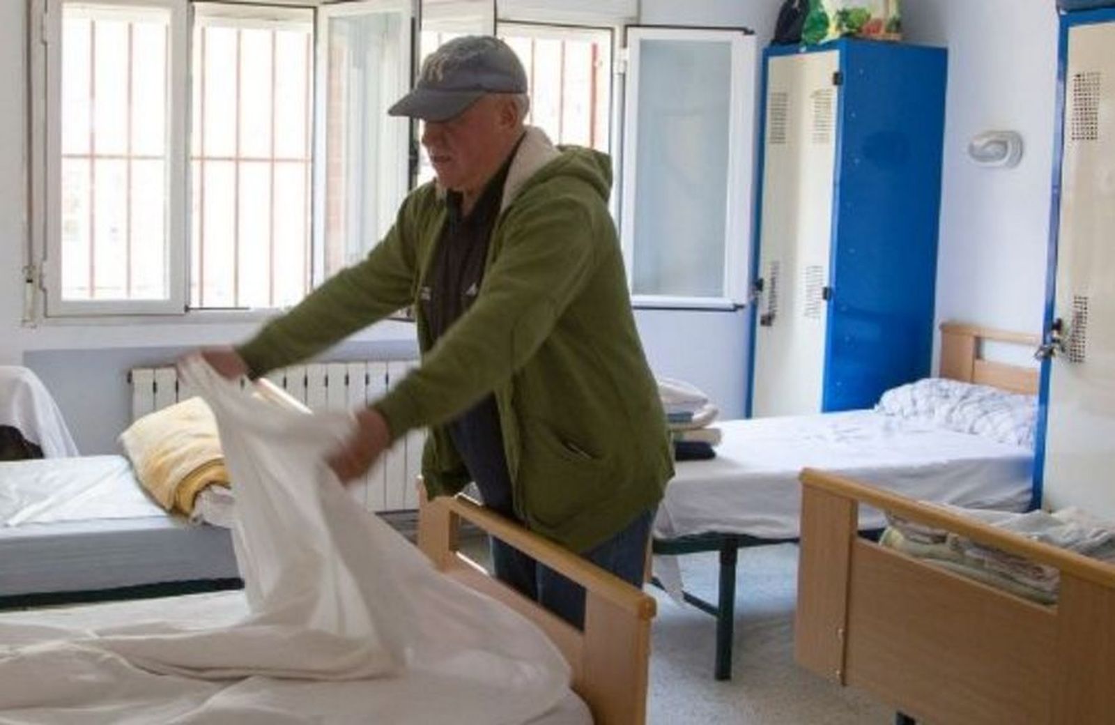 Albergue de San Martín de Porres. Habitaciones