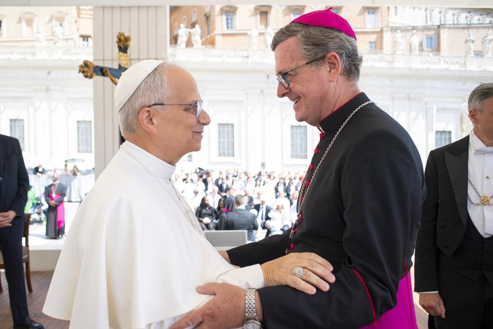 León XIV y mOnseñor García Cuerva