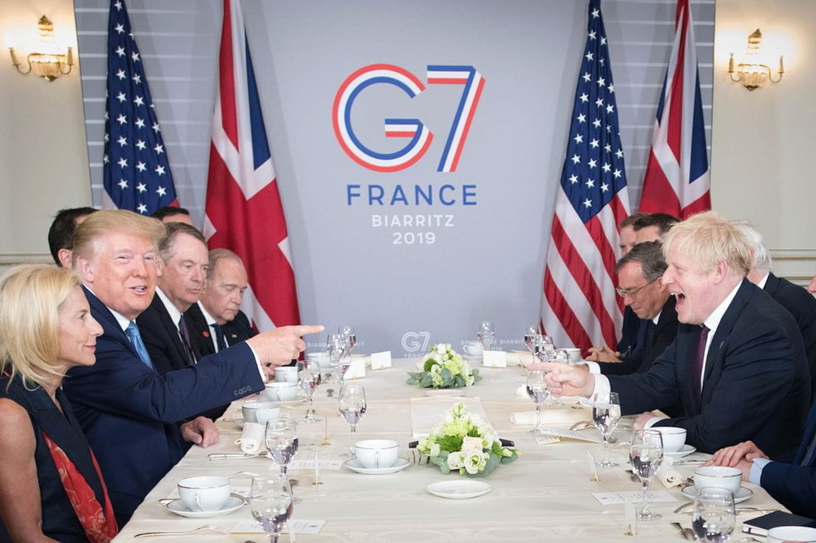 El banquete del G-7